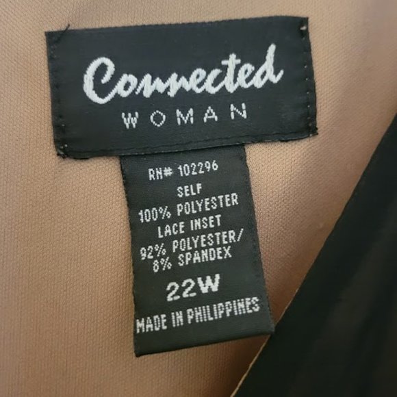 Black Dress - Connected Woman 22W - Picture 6 of 6